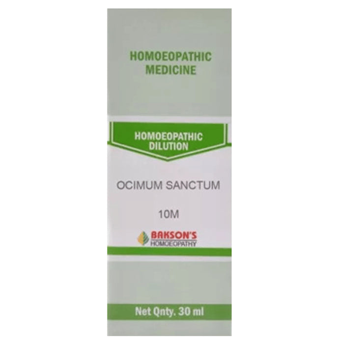 Bakson's Homeopathy Ocimum Sanctum Dilution 10M - Classic Derma