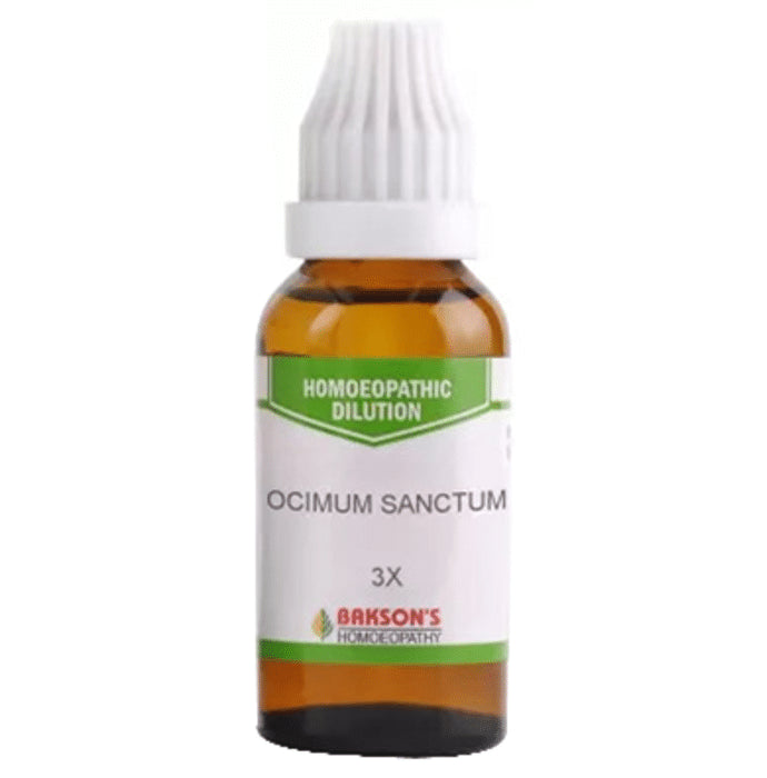 Bakson's Homeopathy Ocimum Sanctum Dilution 3X