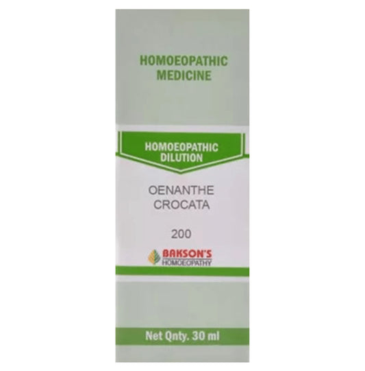 Bakson's Homeopathy Oenanthe Crocata Dilution 200 - Classic Derma