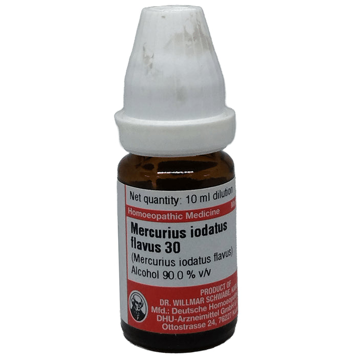 Dr Willmar Schwabe Germany Mercurius Iodatus Flavus Dilution 30 - Classic Derma