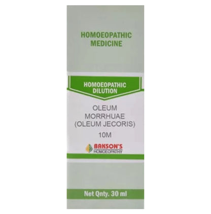Bakson's Homeopathy Oleum Morrhuae (Oleum Jecoris) Dilution 10M - Classic Derma