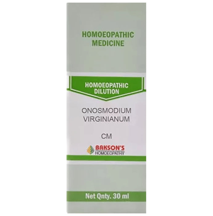 Bakson's Homeopathy Onosmodium Virginianum Dilution CM - Classic Derma