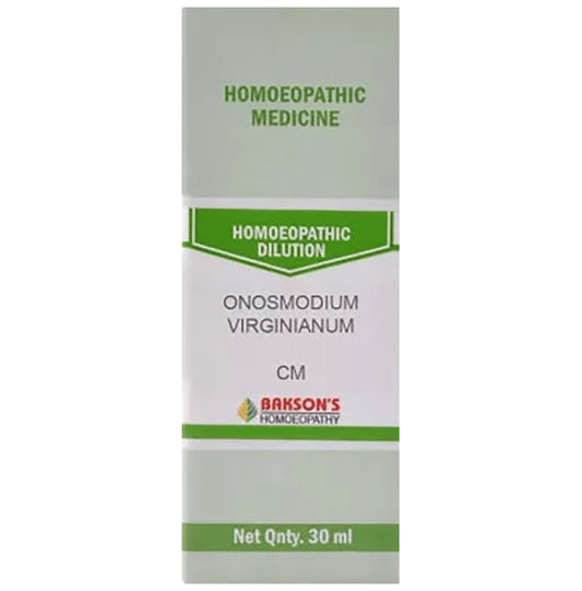 Bakson's Homeopathy Onosmodium Virginianum Dilution CM - Classic Derma