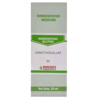 Bakson's Homeopathy Ornithogalum Dilution 30 - Classic Derma