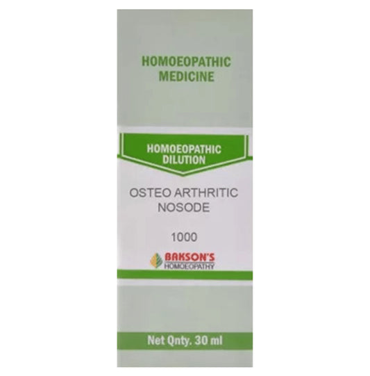 Bakson's Homeopathy Osteo Arthritic Nosode Dilution 1000 CH - Classic Derma