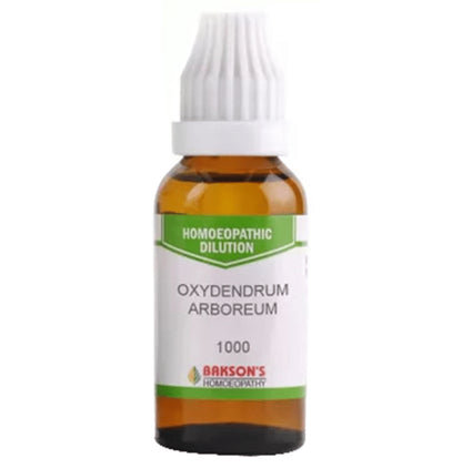 Bakson's Homeopathy Oxydendrum Arboreum Dilution 1000 CH
