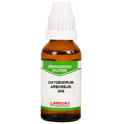Bakson's Homeopathy Oxydendrum Arboreum Dilution 50M