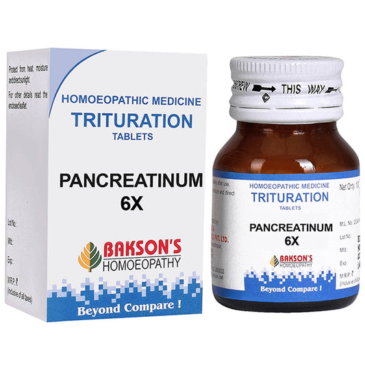 Bakson's Homeopathy Pancreatinum Trituration Tablet 6X - Classic Derma