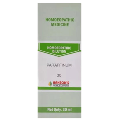 Bakson's Homeopathy Paraffinum Dilution 30 - Classic Derma