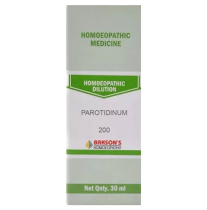 Bakson's Homeopathy Parotidinum Dilution 200 - Classic Derma