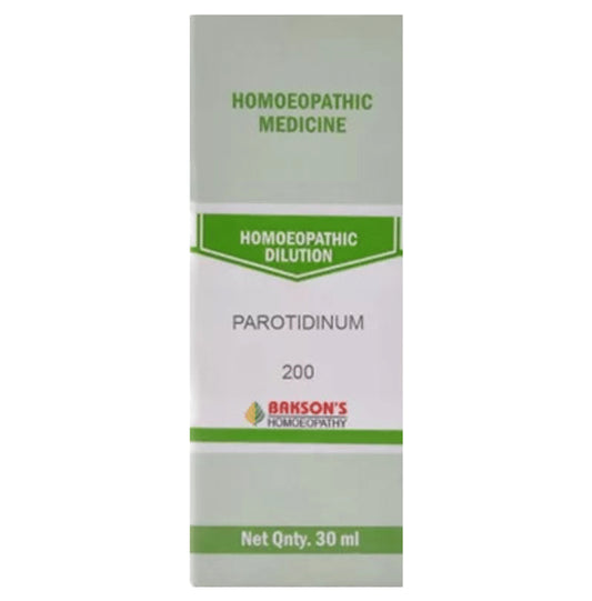 Bakson's Homeopathy Parotidinum Dilution 200 - Classic Derma