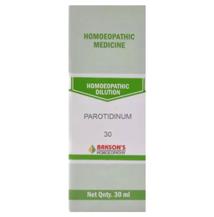 Bakson's Homeopathy Parotidinum Dilution 30 - Classic Derma