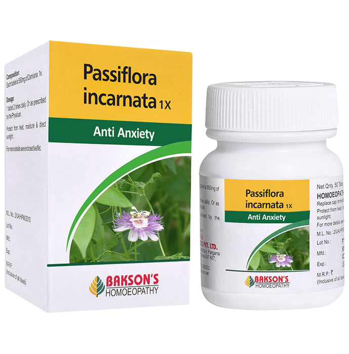 Bakson's Homeopathy Passiflora Incarnata 1X - Classic Derma