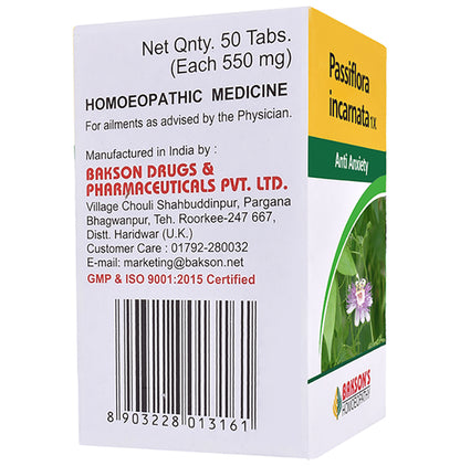 Bakson's Homeopathy Passiflora Incarnata 1X