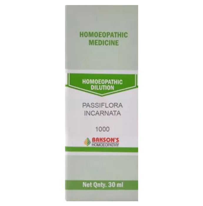 Bakson's Homeopathy Passiflora Incarnata Dilution 1000 CH - Classic Derma
