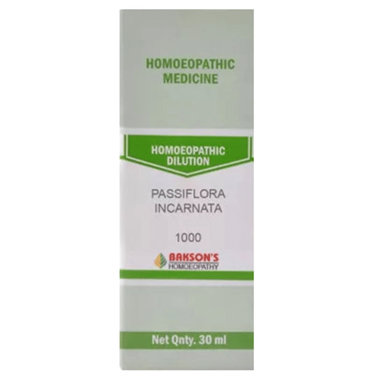 Bakson's Homeopathy Passiflora Incarnata Dilution 1000 CH - Classic Derma