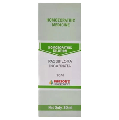 Bakson's Homeopathy Passiflora Incarnata Dilution 10M - Classic Derma