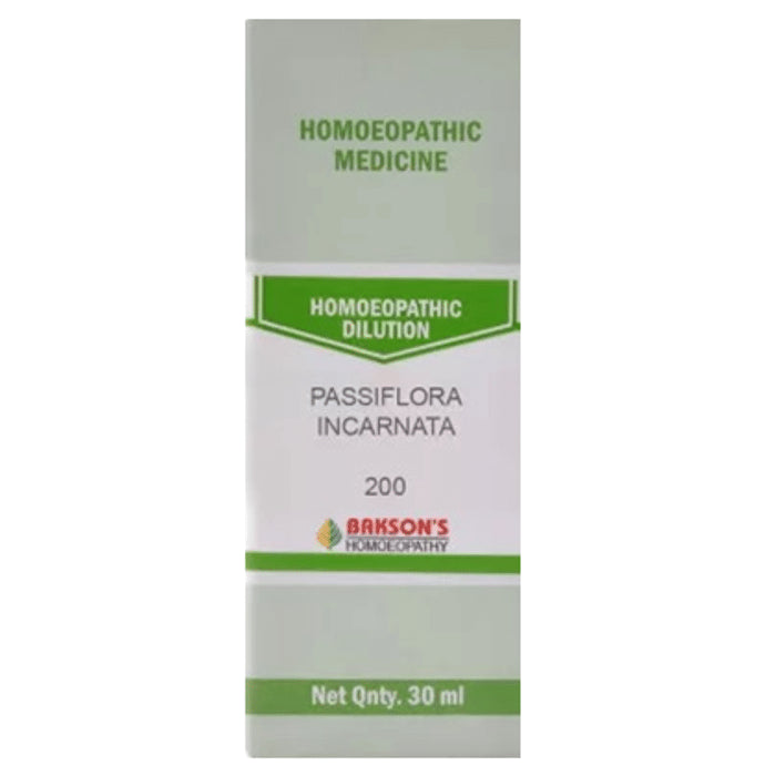 Bakson's Homeopathy Passiflora Incarnata Dilution 200 - Classic Derma