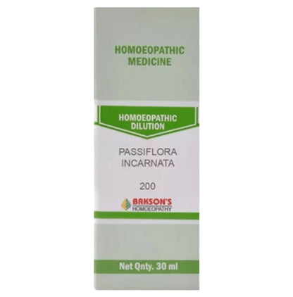 Bakson's Homeopathy Passiflora Incarnata Dilution 200 - Classic Derma