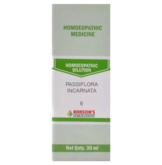 Bakson's Homeopathy Passiflora Incarnata Dilution 6 - Classic Derma