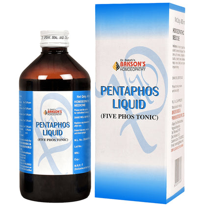 Bakson's Homeopathy Pentaphos Liquid Five Phos Tonic - Classic Derma