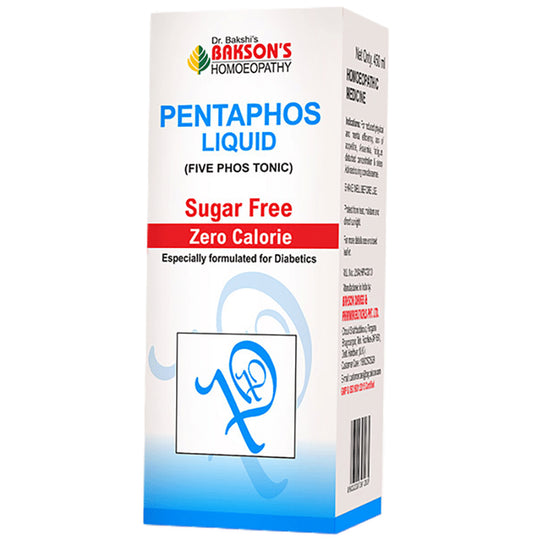 Bakson's Homeopathy Pentaphos Liquid Sugar Free - Classic Derma