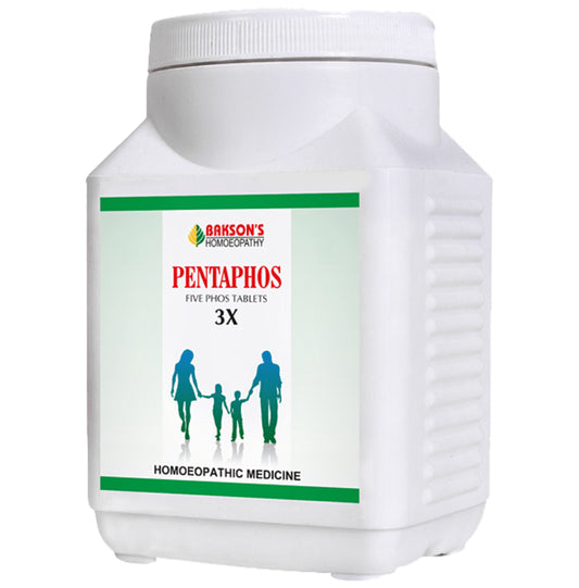 Bakson's Homeopathy Pentaphos Tablet 3X - Classic Derma