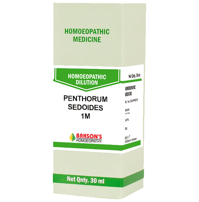 Bakson's Homeopathy Penthorum Sedoides Dilution 1M - Classic Derma