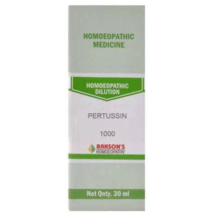 Bakson's Homeopathy Pertussin Dilution 1000 CH - Classic Derma