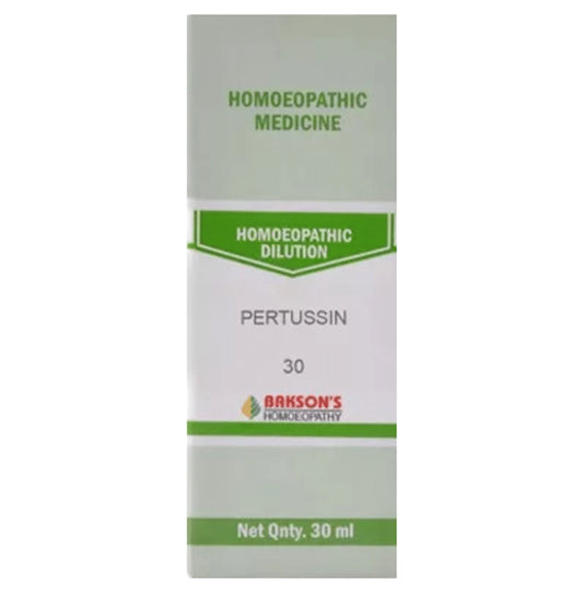Bakson's Homeopathy Pertussin Dilution 30 - Classic Derma