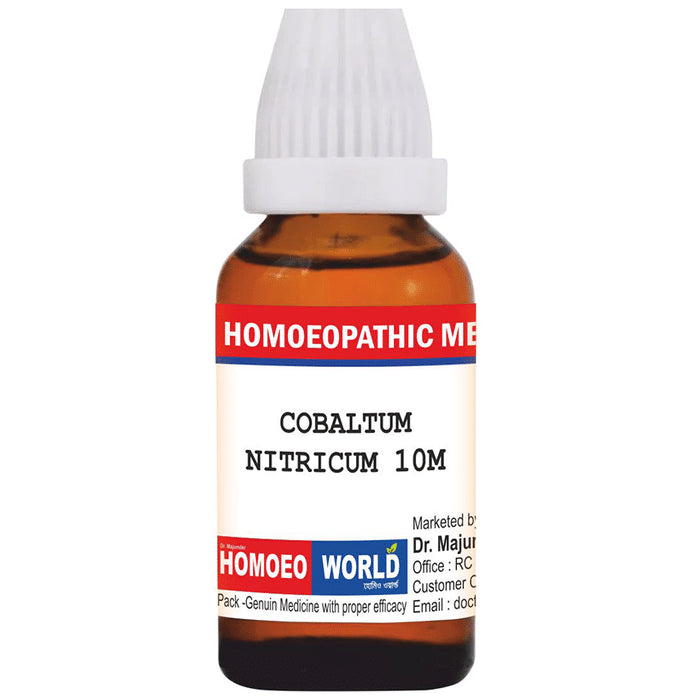 Dr. Majumder Homeo World Cobaltum Nitricum Dilution(30ml Each) 10M - Classic Derma