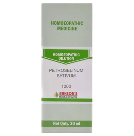 Bakson's Homeopathy Petroselinum Sativum Dilution 1000 CH - Classic Derma