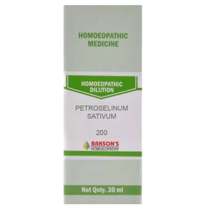 Bakson's Homeopathy Petroselinum Sativum Dilution 200 - Classic Derma
