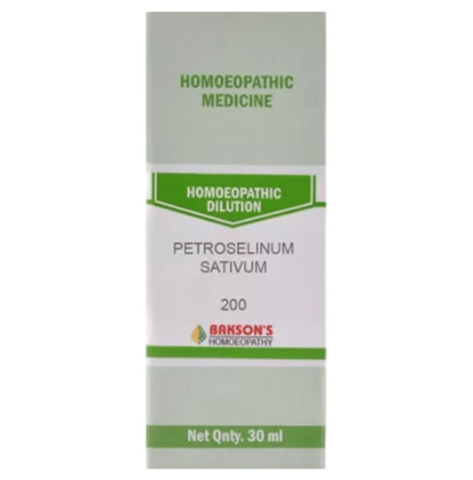 Bakson's Homeopathy Petroselinum Sativum Dilution 200 - Classic Derma