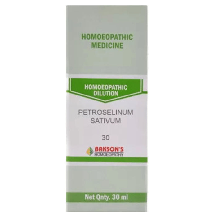 Bakson's Homeopathy Petroselinum Sativum Dilution 30 - Classic Derma