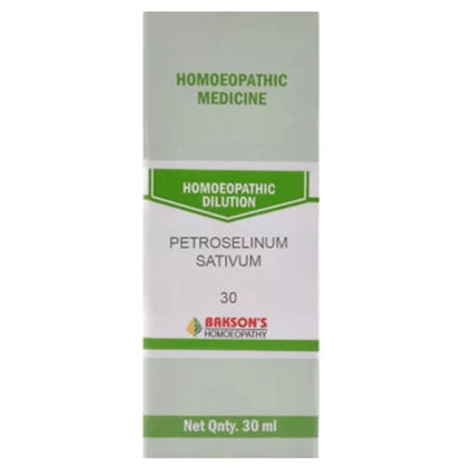 Bakson's Homeopathy Petroselinum Sativum Dilution 30 - Classic Derma