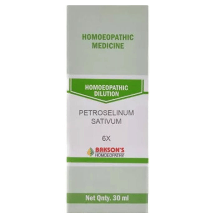 Bakson's Homeopathy Petroselinum Sativum Dilution 6X - Classic Derma