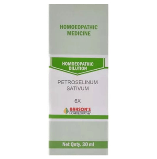 Bakson's Homeopathy Petroselinum Sativum Dilution 6X - Classic Derma