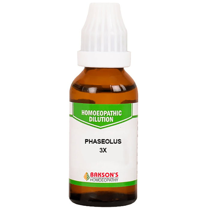 Bakson's Homeopathy Phaseolus Dilution 3X