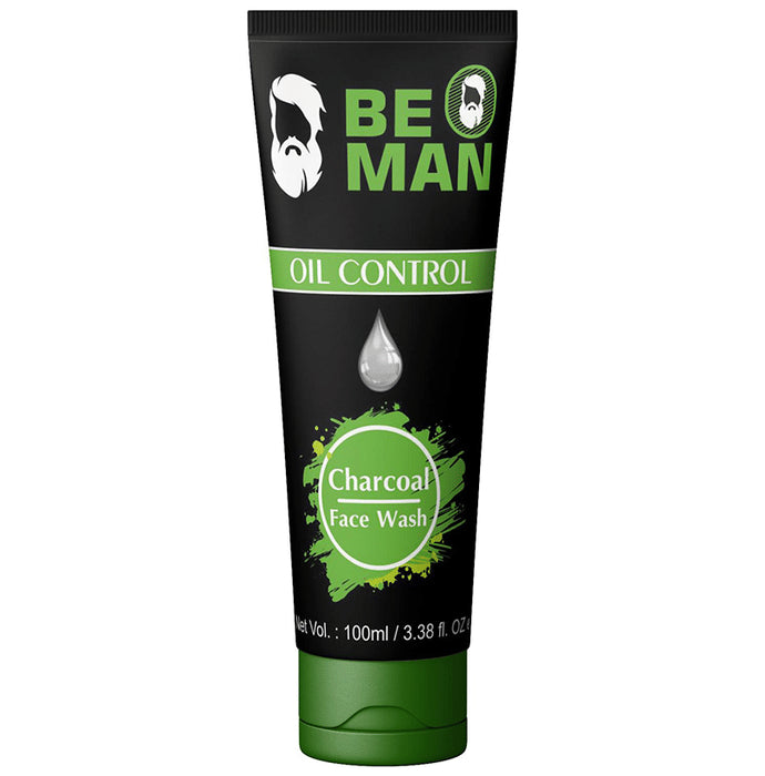 Be O Man Activated Charcoal Face Wash - Classic Derma