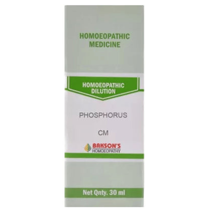 Bakson's Homeopathy Phosphorus Dilution CM - Classic Derma