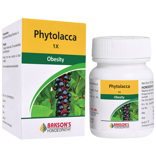 Bakson's Homeopathy Phytolacca 1X - Classic Derma