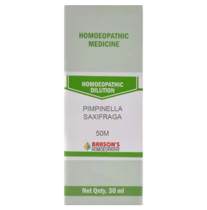 Bakson's Homeopathy Pimpinella Saxifraga Dilution 50M - Classic Derma