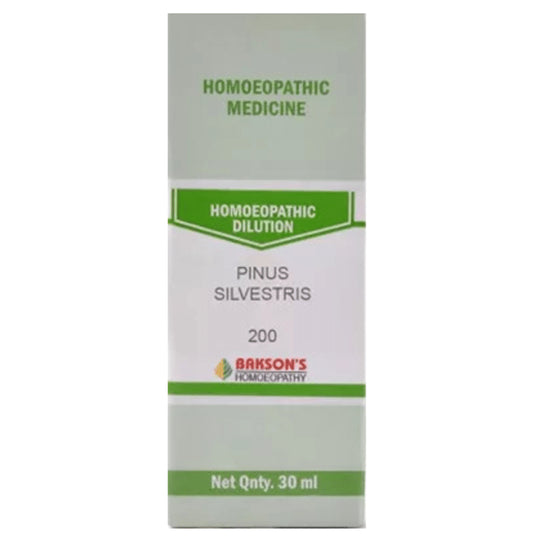 Bakson's Homeopathy Pinus Sylvestris Dilution 200 - Classic Derma