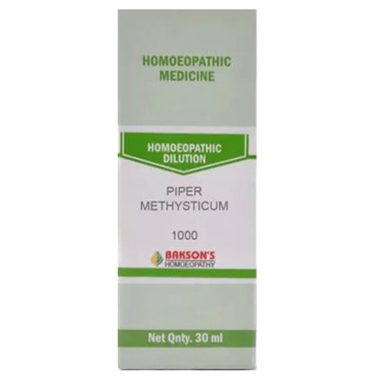 Bakson's Homeopathy Piper Methysticum Dilution 1000 CH - Classic Derma
