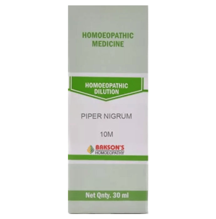 Bakson's Homeopathy Piper Nigrum Dilution 10M - Classic Derma