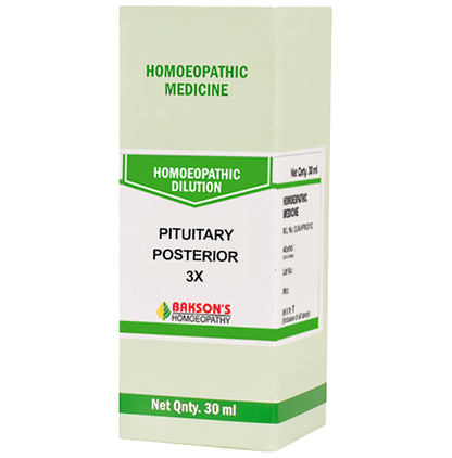 Bakson's Homeopathy Pituitary Posterior Dilution 3X - Classic Derma