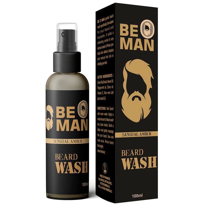 Be O Man Beard Wash Sensual Amber - Classic Derma