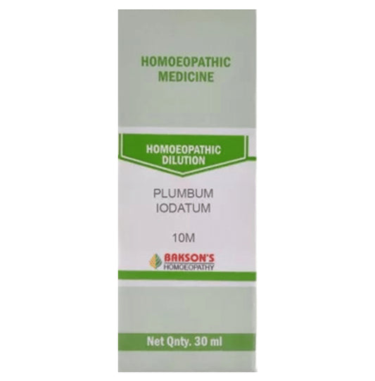 Bakson's Homeopathy Plumbum Iodatum Dilution 10M - Classic Derma