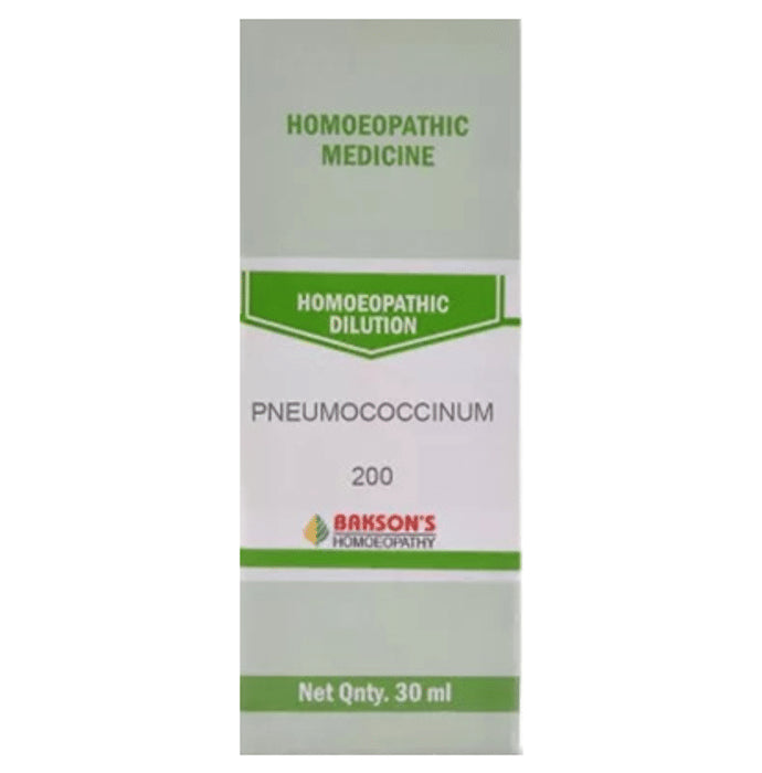 Bakson's Homeopathy Pneumococcinum Dilution 200 - Classic Derma